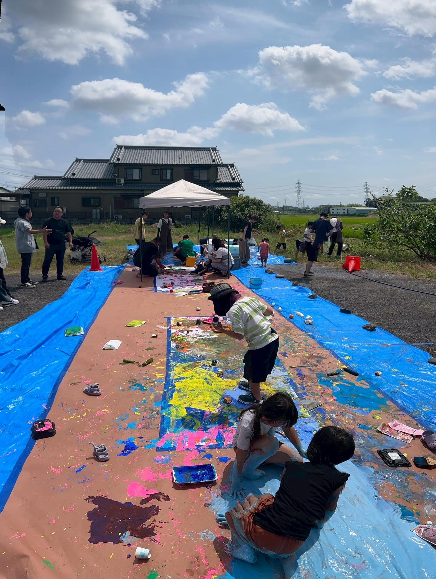 幸せつむぎさん×アトリエasisの子ども達