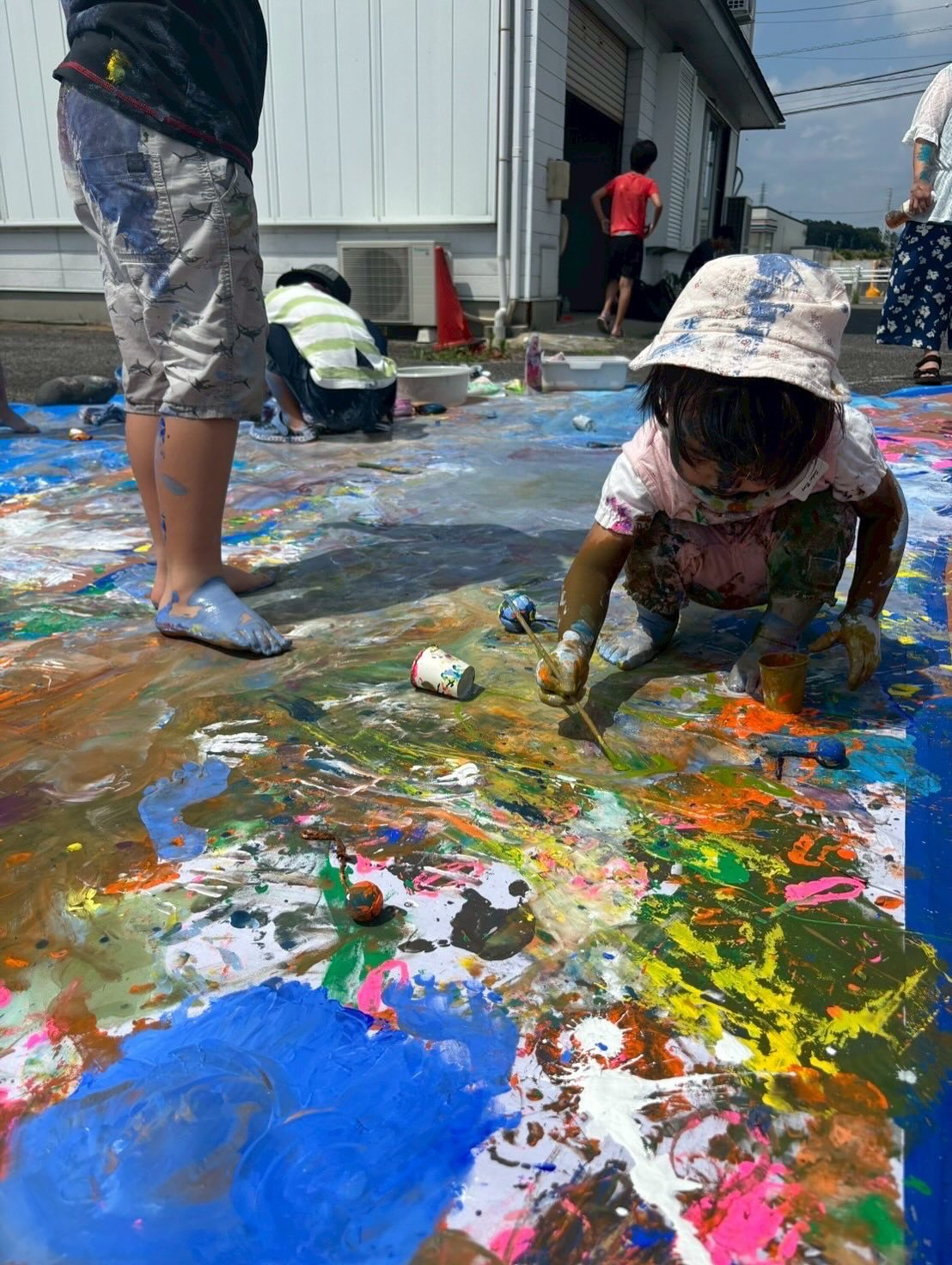幸せつむぎさん×アトリエasisの子ども達
